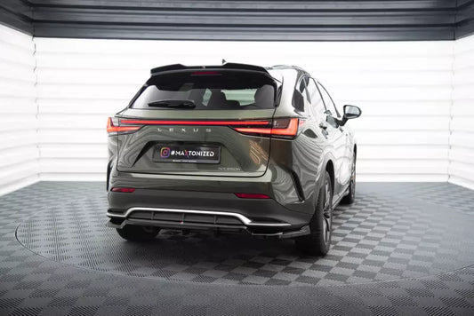 Maxton Design Heckspoiler 3D für Lexus NX F-Sport Mk2 Hochglanz schwarz – Ansicht 1