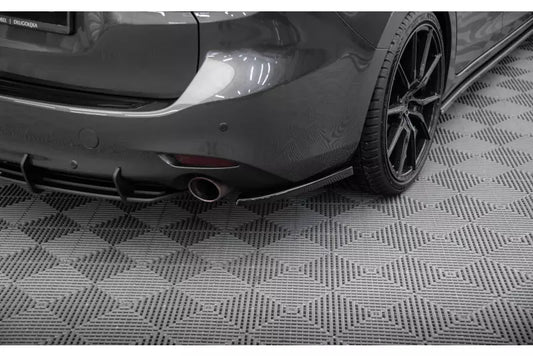 Maxton Design Diffusor Flaps für Mazda 6 Mk3 Facelift Hochglanz schwarz – Ansicht 1