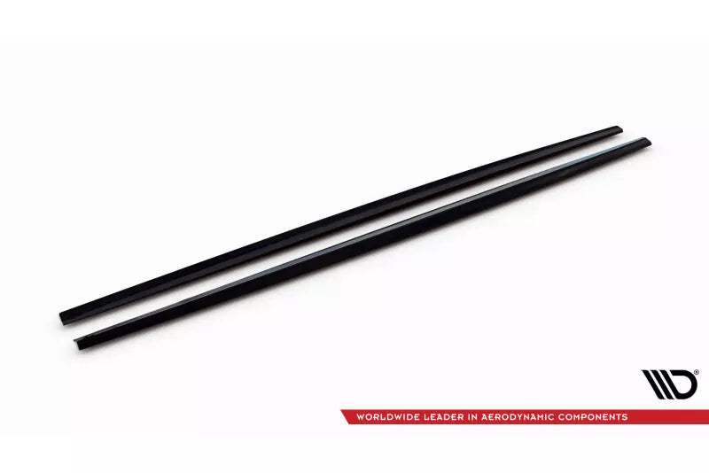Maxton Design Seitenschweller (Paar) für Mercedes-Benz S AMG-Line W223 Hochglanz schwarz – Ansicht 4