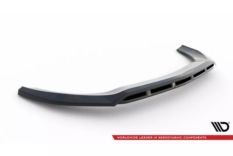 Maxton Design Frontlippe V.2 für Mercedes-Benz V-Klasse W447 Facelift Hochglanz schwarz – Ansicht 3