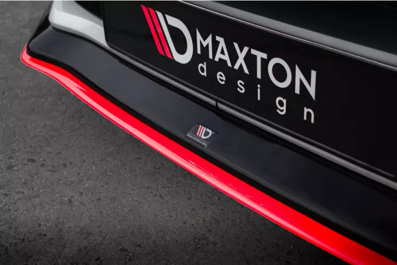 Maxton Design Frontlippe V.3 für Renault Megane RS Mk4 Rot – Ansicht 4