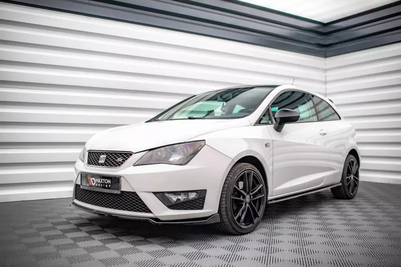 Maxton Design Frontlippe für Seat Ibiza FR SC Mk4 Facelift Hochglanz schwarz – Ansicht 2