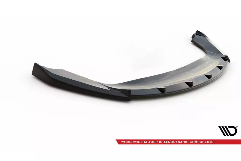 Maxton Design Frontlippe V.2 für Seat Ibiza FR SC Mk4 Facelift Hochglanz schwarz – Ansicht 3