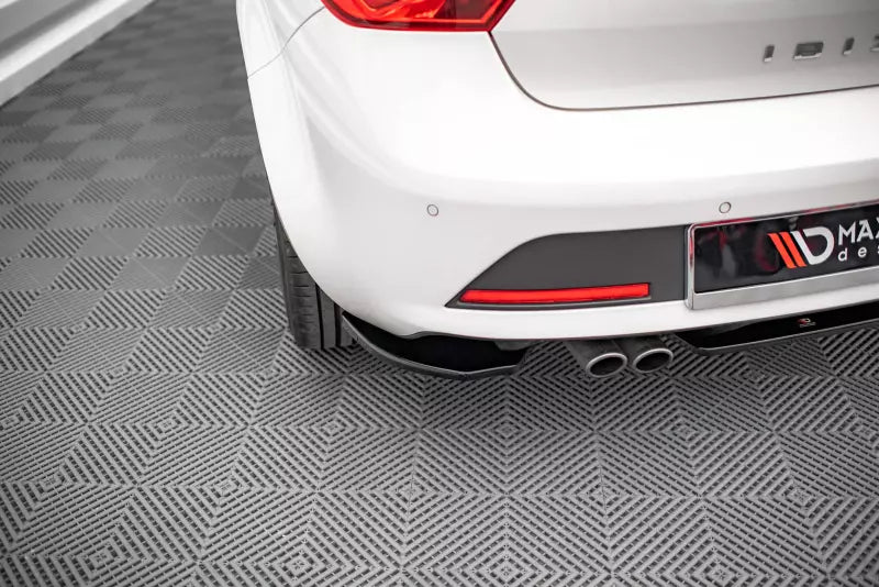 Maxton Design Diffusor Flaps für Seat Ibiza FR SC Mk4 Facelift Hochglanz schwarz – Ansicht 2