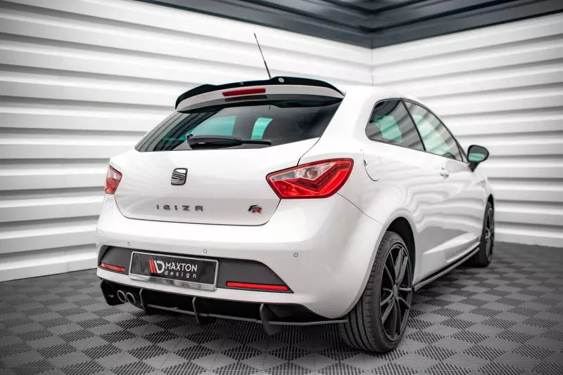 Maxton Design Street Pro Heckdiffusor für Seat Ibiza FR SC Mk4 Facelift Schwarz matt – Ansicht 1