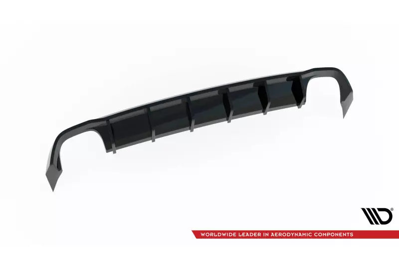 Maxton Design Heckdiffusor für Seat Leon Cupra Sportstourer Mk3 Hochglanz schwarz – Ansicht 4
