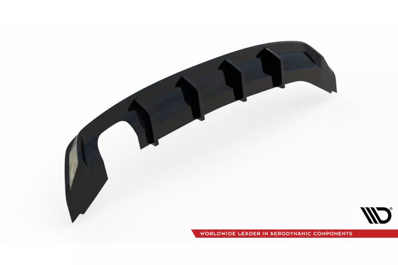 Maxton Design Heckdiffusor für Seat Leon Mk3 Facelift Hochglanz schwarz – Ansicht 4