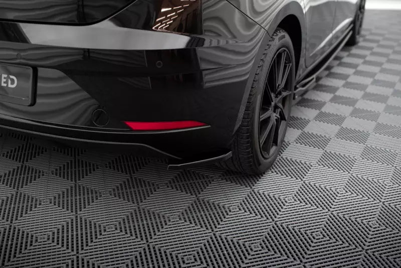 Maxton Design Diffusor Flaps für Seat Leon Mk3 Facelift Hochglanz schwarz – Ansicht 1