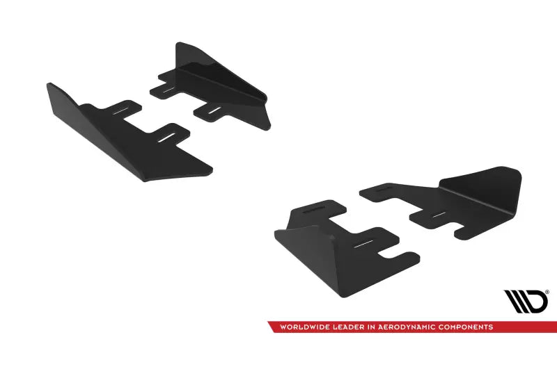 Maxton Design Street Pro Seitenschweller-Flaps für Subaru WRX STI Mk1 Hochglanz schwarz – Ansicht 4
