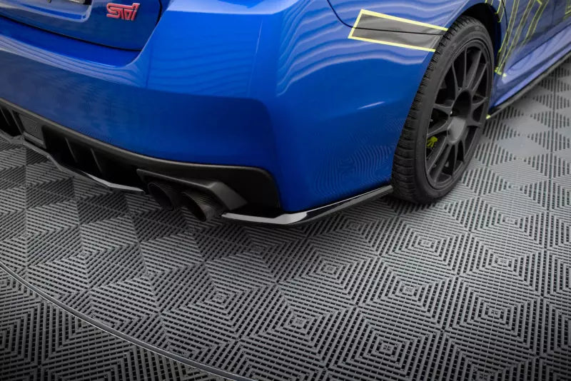 Maxton Design Diffusor Flaps V.2 für Subaru WRX STI Mk1 Hochglanz schwarz – Ansicht 1