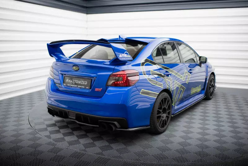 Maxton Design Diffusor Flaps V.2 für Subaru WRX STI Mk1 Hochglanz schwarz – Ansicht 2