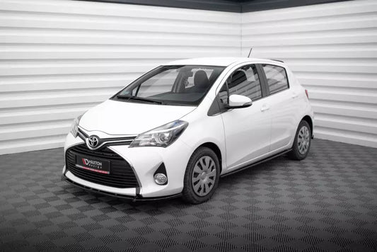 Maxton Design Frontlippe für Toyota Yaris Mk3 Facelift Hochglanz schwarz – Ansicht 1