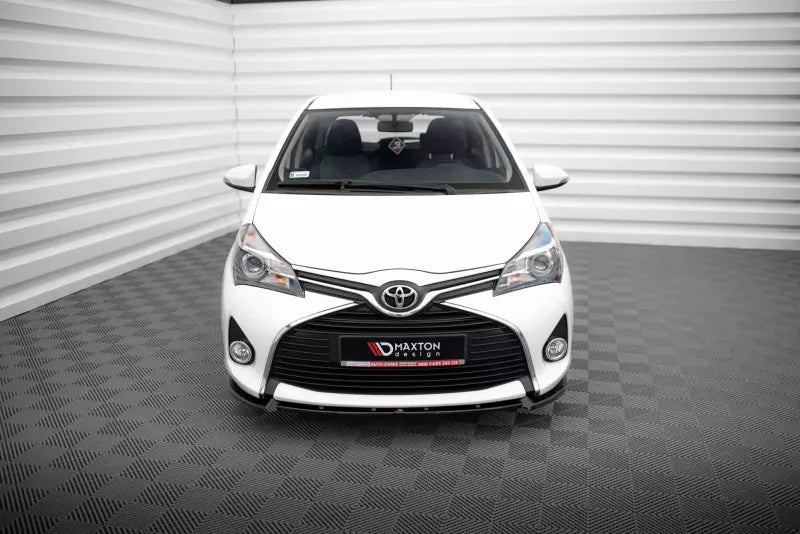 Maxton Design Frontlippe für Toyota Yaris Mk3 Facelift Hochglanz schwarz – Ansicht 2