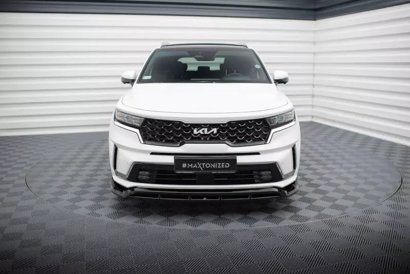 Maxton Design Frontlippe für Kia Sorento Mk4 Hochglanz schwarz – Ansicht 2