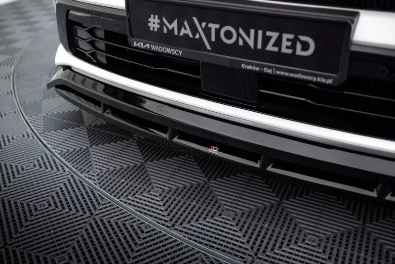 Maxton Design Frontlippe für Kia Sorento Mk4 Hochglanz schwarz – Ansicht 3