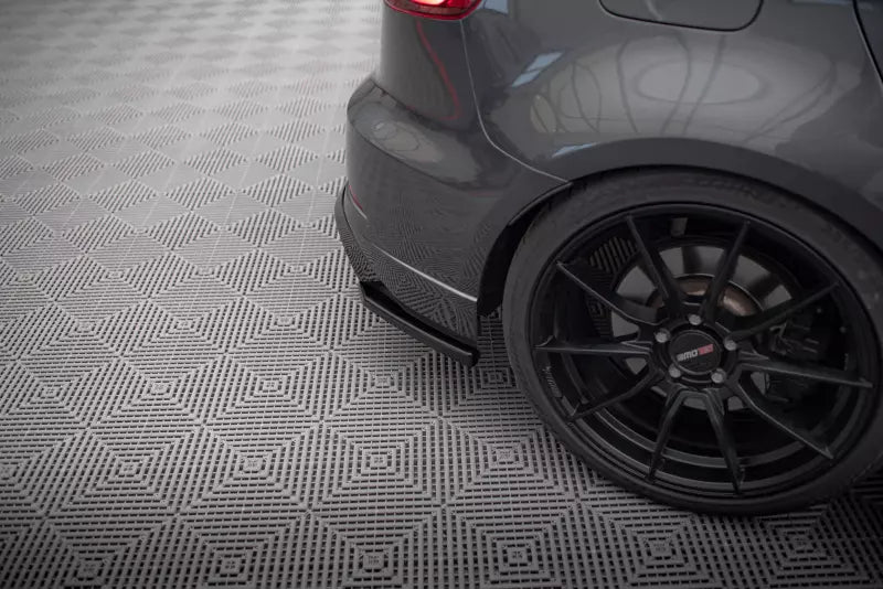 Maxton Design Diffusor Flaps V.2 für Audi S3 / A3 S-Line Sportback 8V Facelift Hochglanz schwarz – Ansicht 2