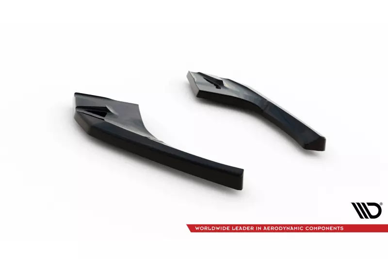 Maxton Design Diffusor Flaps V.2 für Audi S3 / A3 S-Line Sportback 8V Facelift Hochglanz schwarz – Ansicht 4