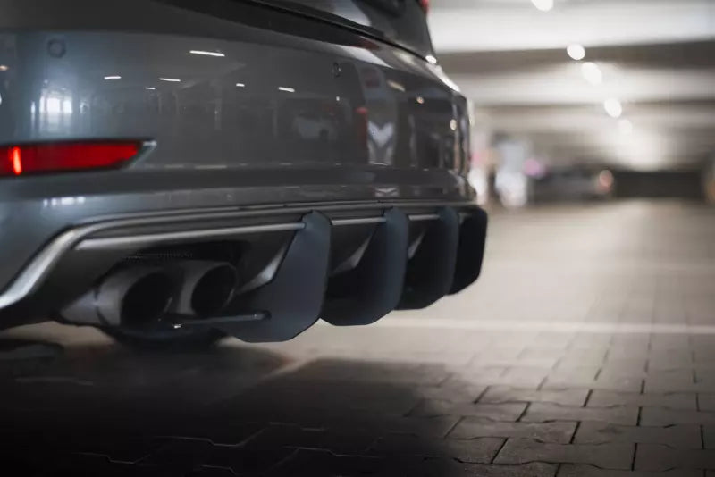 Maxton Design Street Pro Heckdiffusor für Audi S3 Limousine 8V Schwarz matt – Ansicht 2