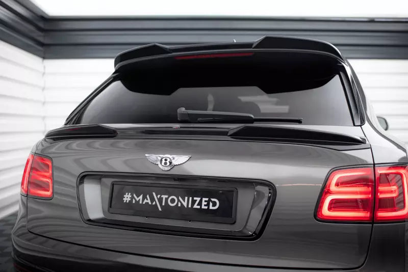 Maxton Design Heckspoiler 3D für Bentley Bentayga Mk1 Hochglanz schwarz – Ansicht 1