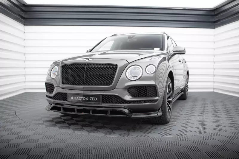 Maxton Design Frontlippe für Bentley Bentayga Mk1 Hochglanz schwarz – Ansicht 3