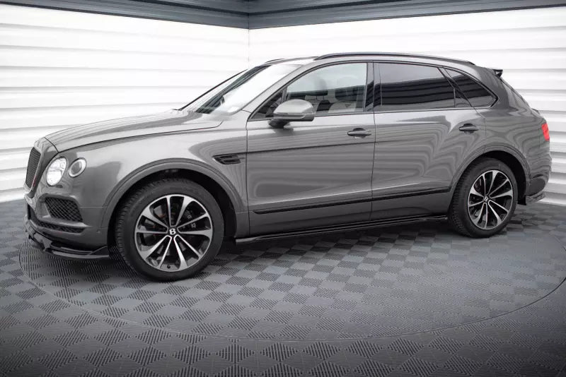 Maxton Design Seitenschweller (Paar) für Bentley Bentayga Mk1 Hochglanz schwarz – Ansicht 2