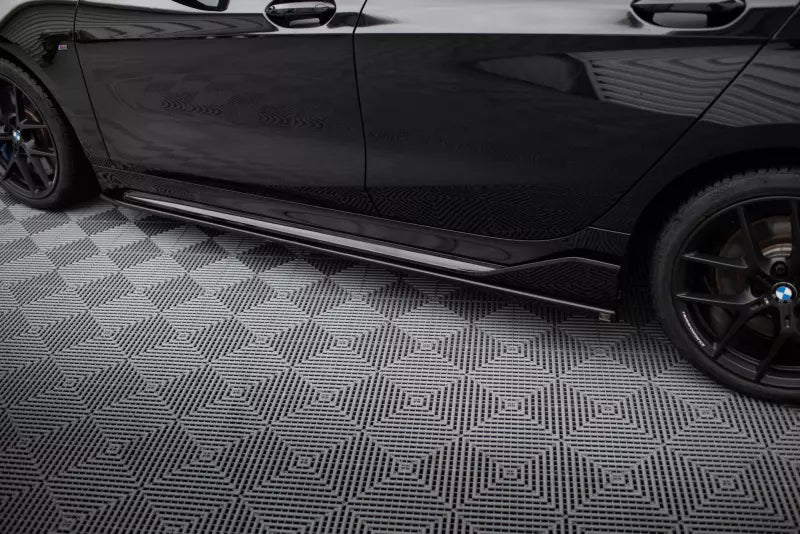 Maxton Design Seitenschweller (Paar) für BMW M135i M-Performance F40 Hochglanz schwarz – Ansicht 3