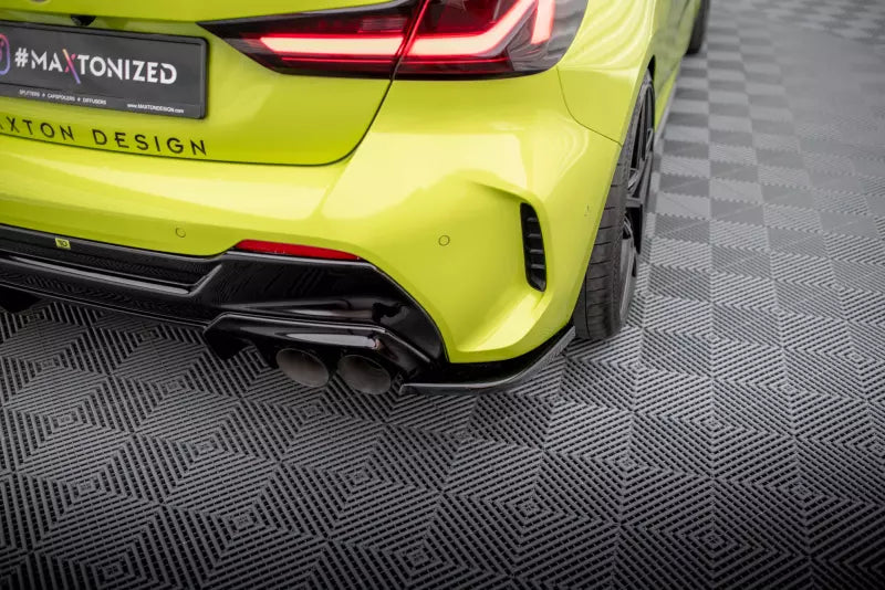 Maxton Design Diffusor Flaps für BMW 1er M-Paket / M135i F40 Hochglanz schwarz – Ansicht 1