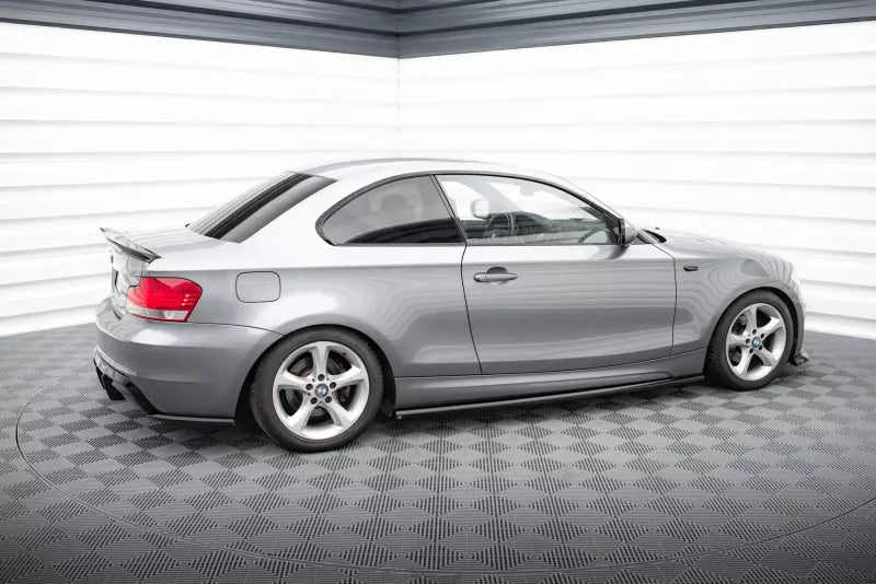 Maxton Design Seitenschweller (Paar) für BMW 1er M-Paket E82 Hochglanz schwarz – Ansicht 2