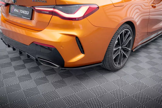 Maxton Design Diffusor Flaps für BMW M440I G22 Hochglanz schwarz – Ansicht 1
