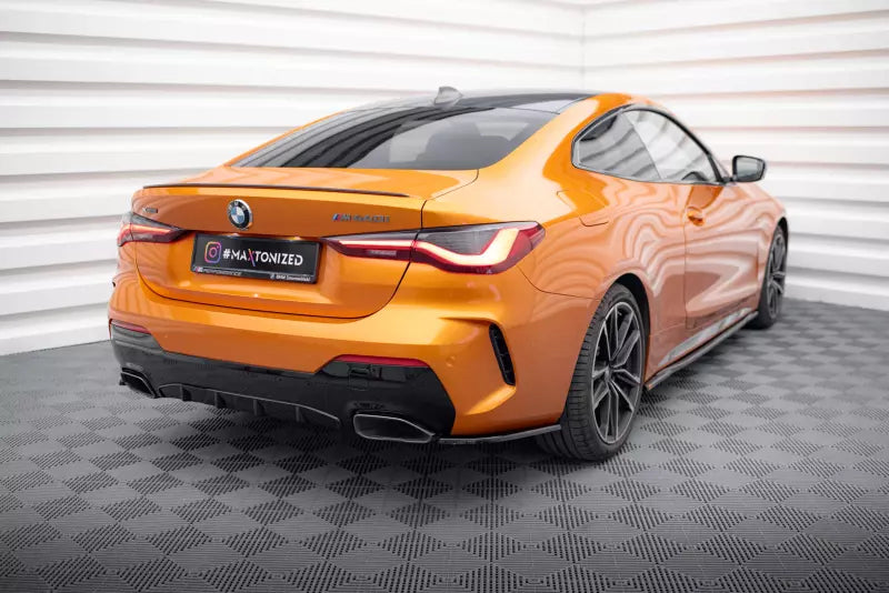 Maxton Design Diffusor Flaps für BMW M440I G22 Hochglanz schwarz – Ansicht 4
