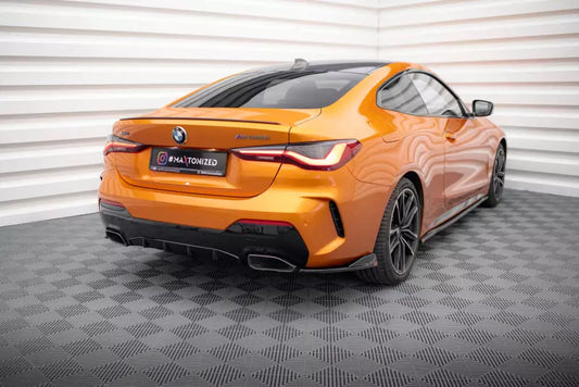 Maxton Design Diffusor Flaps V.2 für BMW M440I G22 Hochglanz schwarz – Ansicht 1