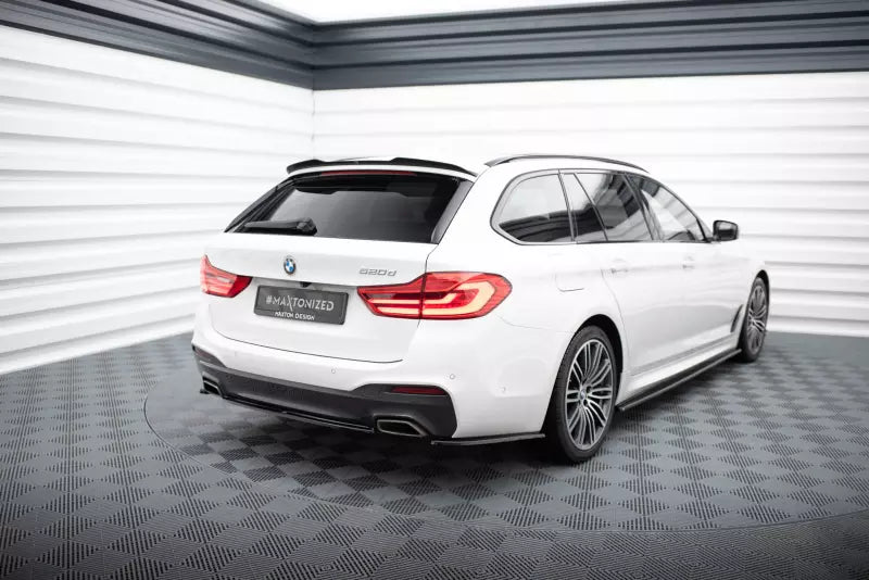 Maxton Design Heckspoiler Lippe V.2 für BMW 5er Touring G31 Hochglanz schwarz – Ansicht 3
