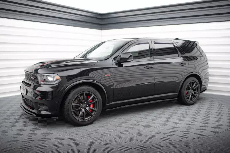 Maxton Design Seitenschweller (Paar) für Dodge Durango SRT Mk3 Hochglanz schwarz – Ansicht 2