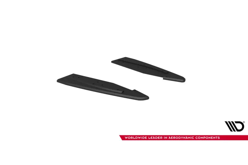 Maxton Design Street Pro Diffusor Flaps für Ford Mustang GT Mk6 Schwarz matt – Ansicht 4