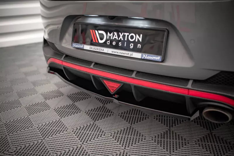 Maxton Design Diffusor Flaps für Hyundai I30 Fastback N-Line Mk3 Facelift Hochglanz schwarz – Ansicht 3