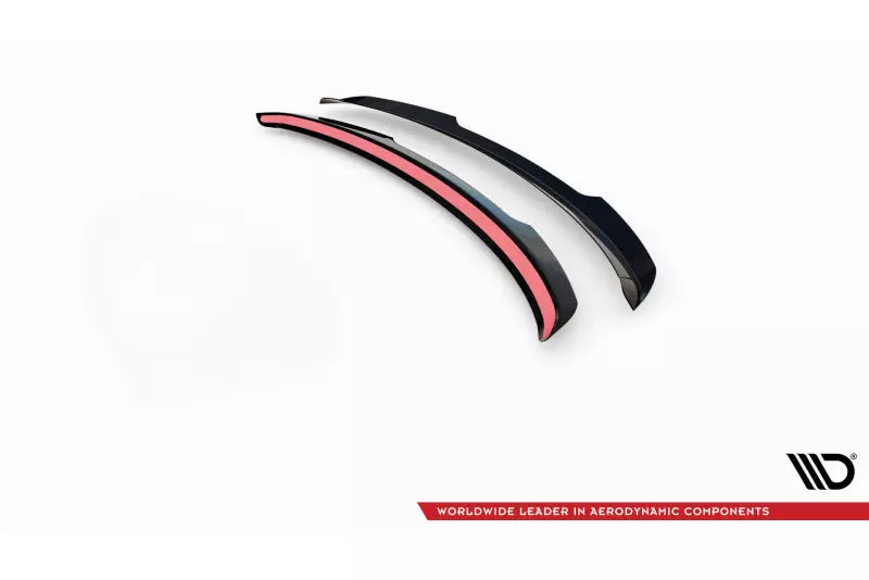 Maxton Design Heckspoiler Lippe für Mercedes-Benz A AMG-Line Hatchback W177 Hochglanz schwarz – Ansicht 3