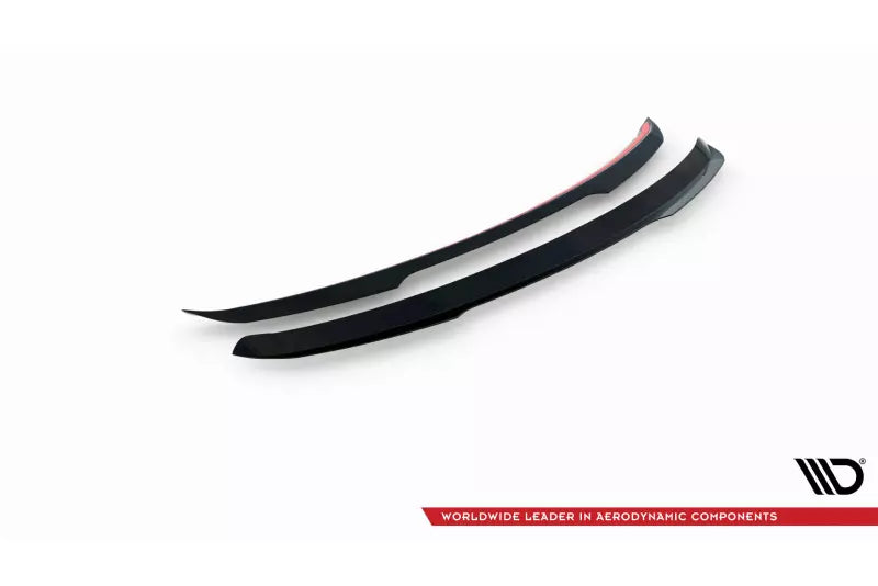 Maxton Design Heckspoiler Lippe für Mercedes-Benz A AMG-Line Hatchback W177 Hochglanz schwarz – Ansicht 4
