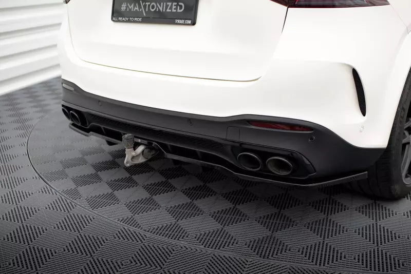 Maxton Design Heckdiffusor DTM Look für Mercedes-AMG GLE 53 W167 Hochglanz schwarz – Ansicht 1