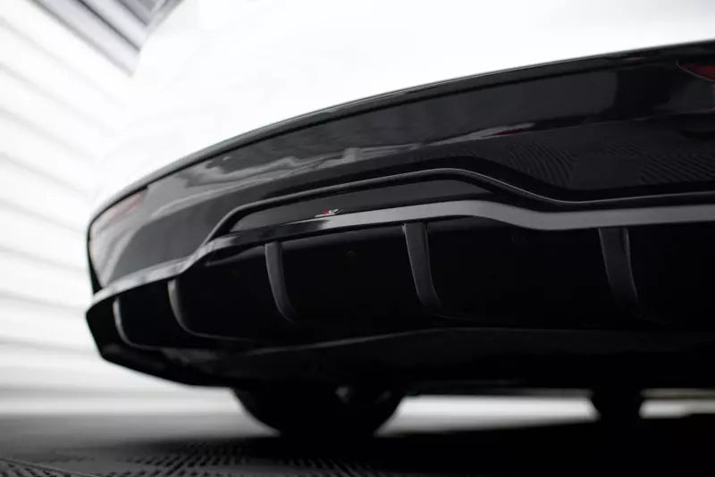 Maxton Design Heckdiffusor DTM Look für Model S Plaid Mk1 Facelift Hochglanz schwarz – Ansicht 4