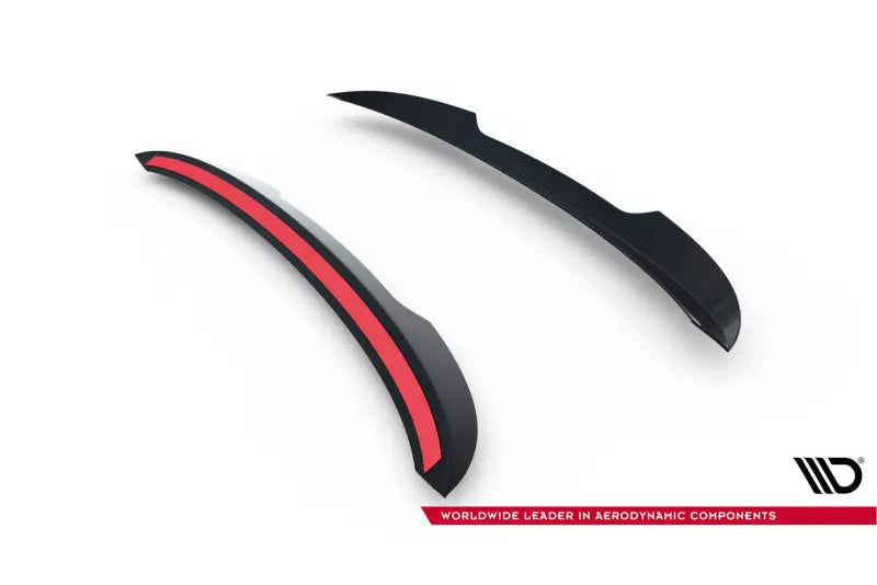 Maxton Design Heckspoiler Lippe für Toyota IQ Hochglanz schwarz – Ansicht 4