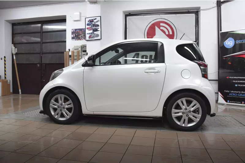 Maxton Design Seitenschweller (Paar) für Toyota IQ Hochglanz schwarz – Ansicht 1