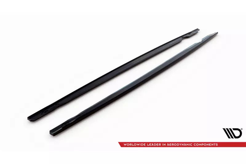 Maxton Design Seitenschweller (Paar) V.3 für VW Golf 8 R Hochglanz schwarz – Ansicht 4
