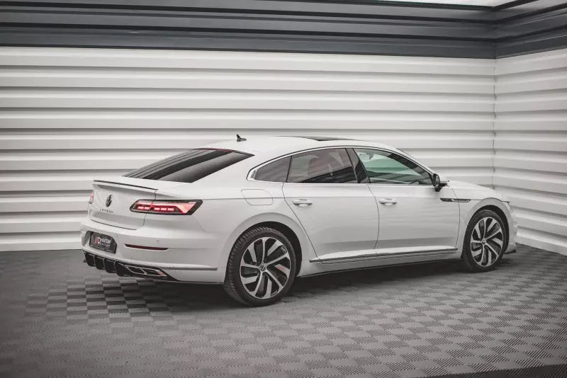 Maxton Design Street Pro Seitenschweller (Paar) für VW Arteon R/ R-Line Facelift Schwarz matt – Ansicht 1