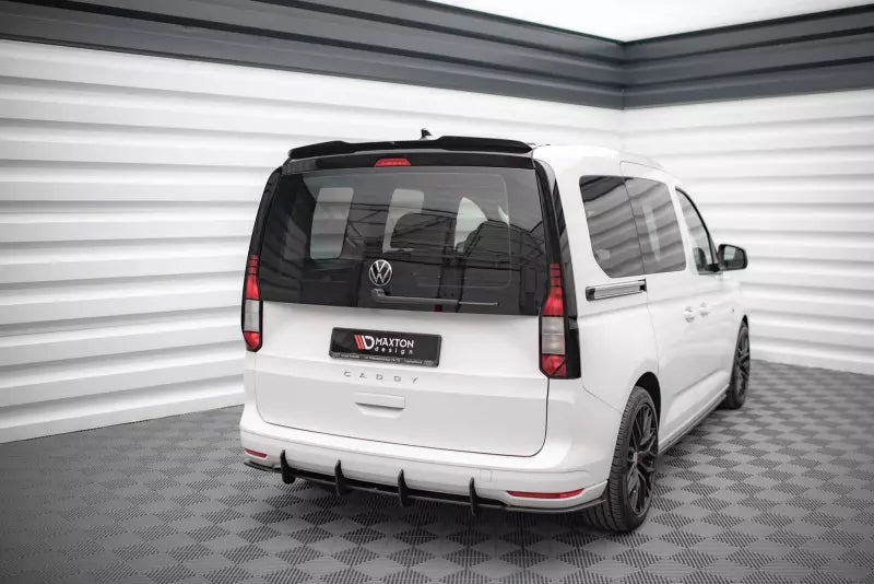 Maxton Design Street Pro Heckdiffusor für VW Caddy Mk5 Schwarz matt – Ansicht 4