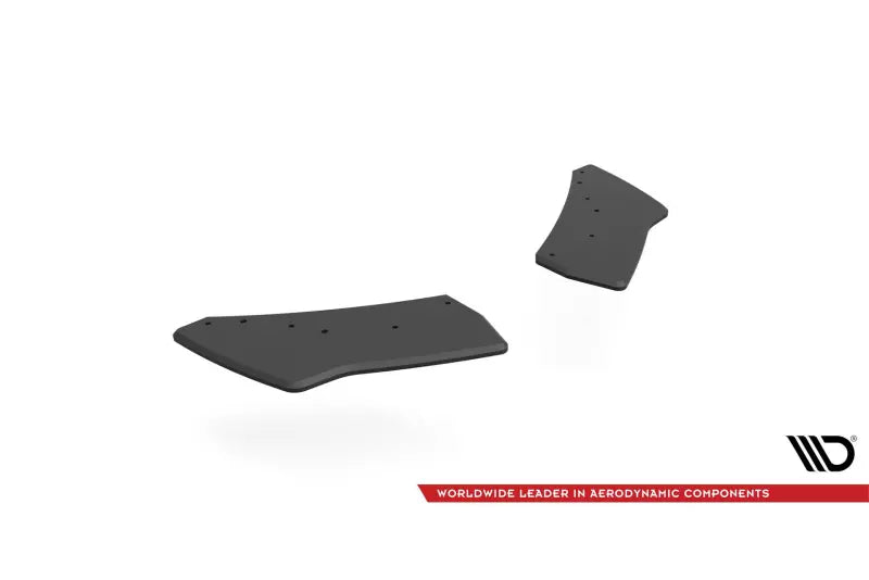 Maxton Design Street Pro Diffusor Flaps für Volkswagen Golf 7 R Schwarz matt – Ansicht 4