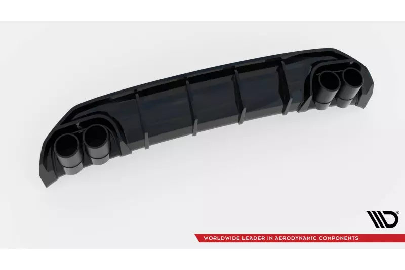 Maxton Design Heckdiffusor mit Sportauspuff Attrappe Chrom für Audi A3 S-Line Limousine 8Y – Ansicht 4