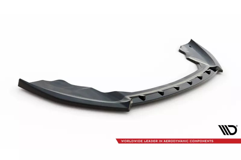 Maxton Design Frontlippe V.4 für Ford Fiesta ST Mk7 Facelift Hochglanz schwarz – Ansicht 4