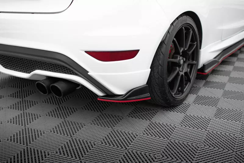 Maxton Design Diffusor Flaps V.2 für Ford Fiesta ST Mk7 Facelift Hochglanz schwarz – Ansicht 1