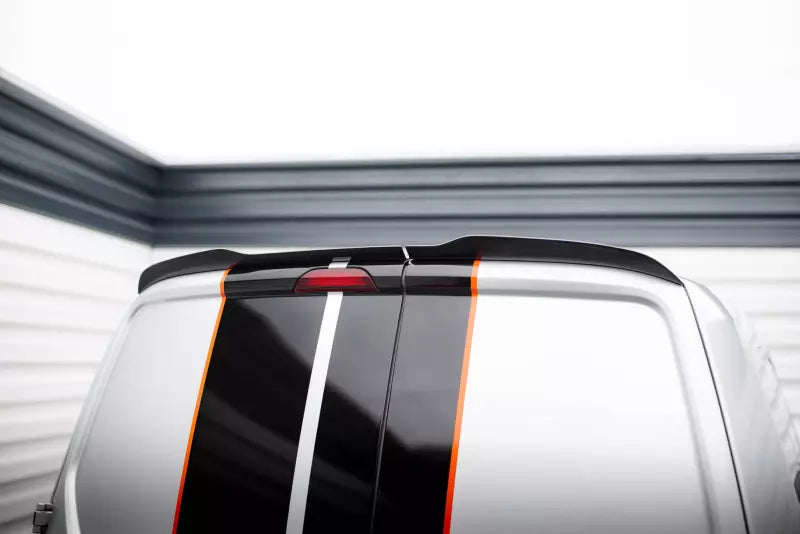 Maxton Design Heckspoiler Lippe für Ford Transit Courier Mk1 Hochglanz schwarz – Ansicht 1