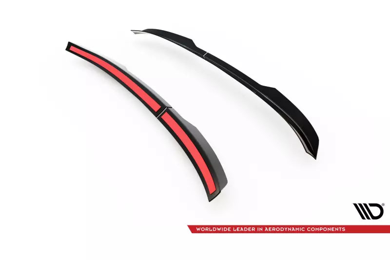 Maxton Design Heckspoiler Lippe für Ford Transit Courier Mk1 Hochglanz schwarz – Ansicht 4